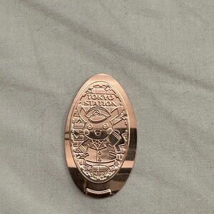 Tokyo Station Japan Limited Pokemon Pikachu Souvenir Medal From Pokemon Store